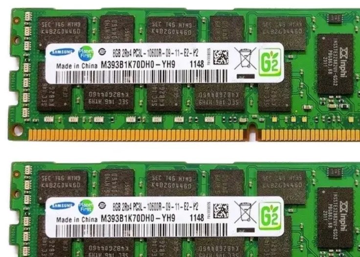 RAM SAMSUNG 8GB 2RX4 PC3L-10600R